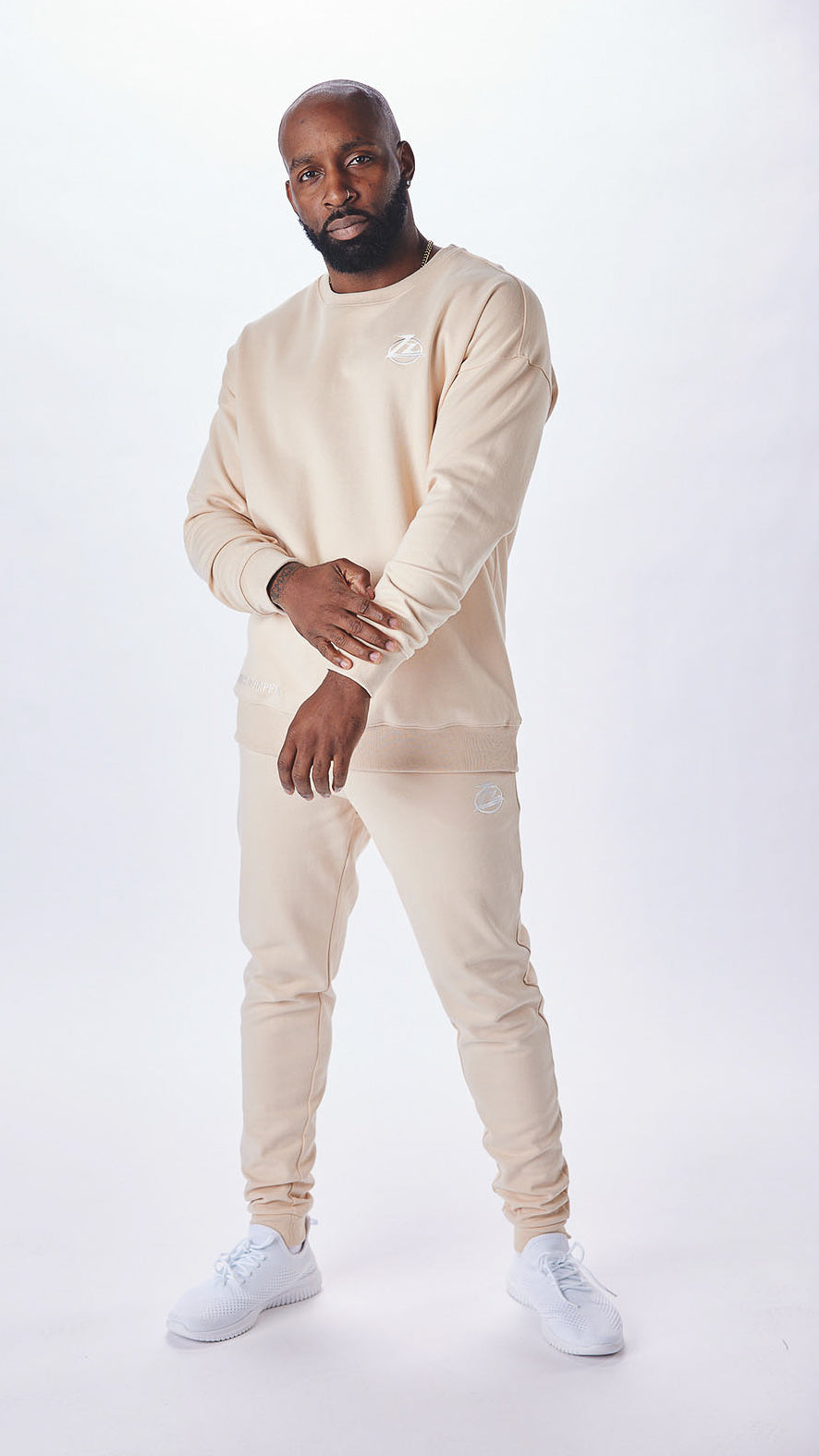 Beige Zz Essential Crewneck