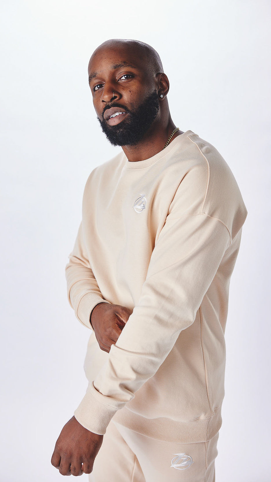 Beige Zz Essential Crewneck