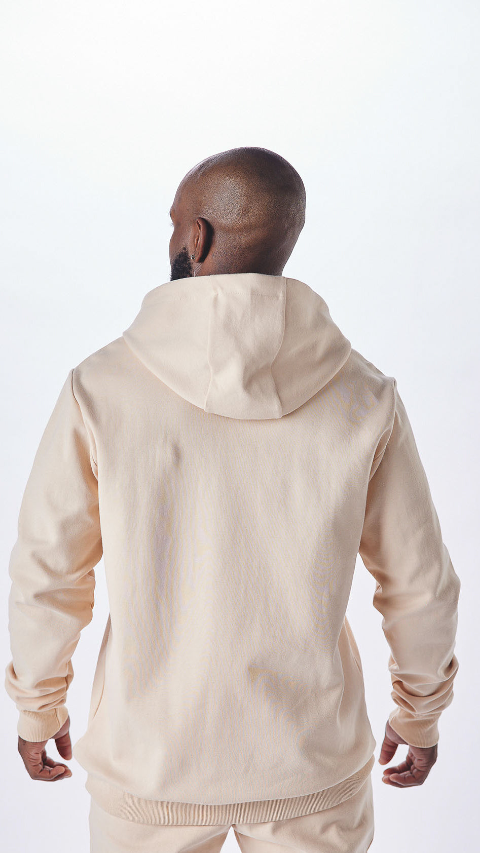 Beige Zz Essential Hoodie