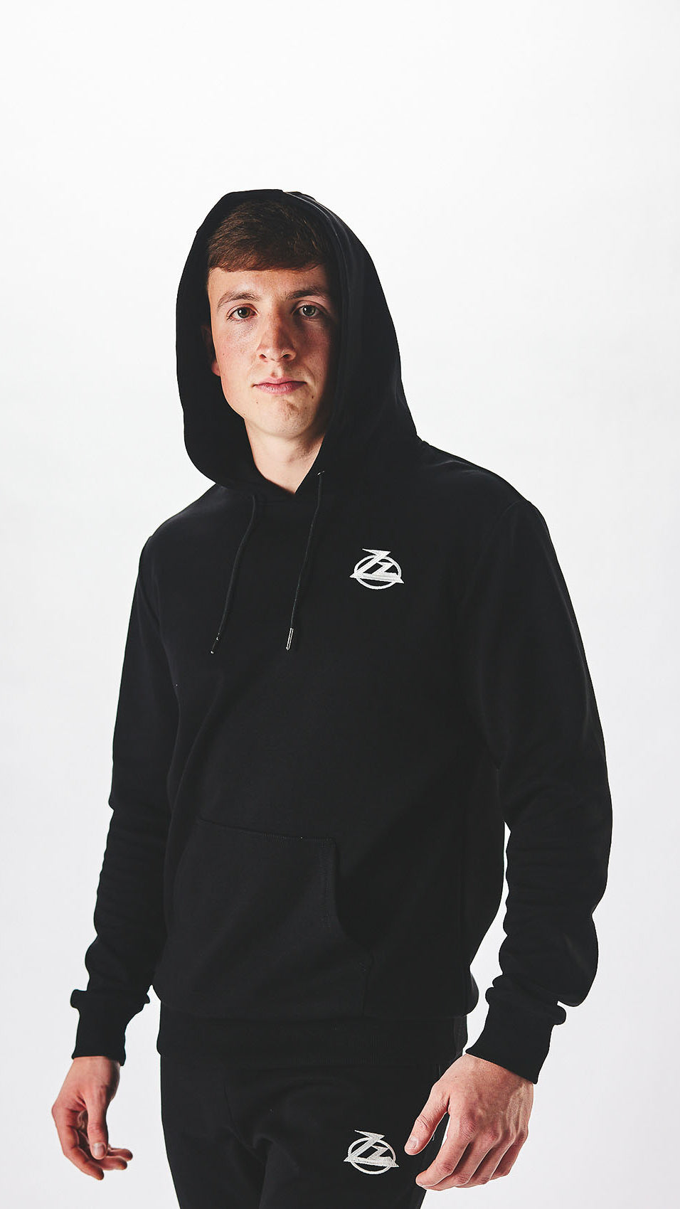 Black Zz Essential Hoodie