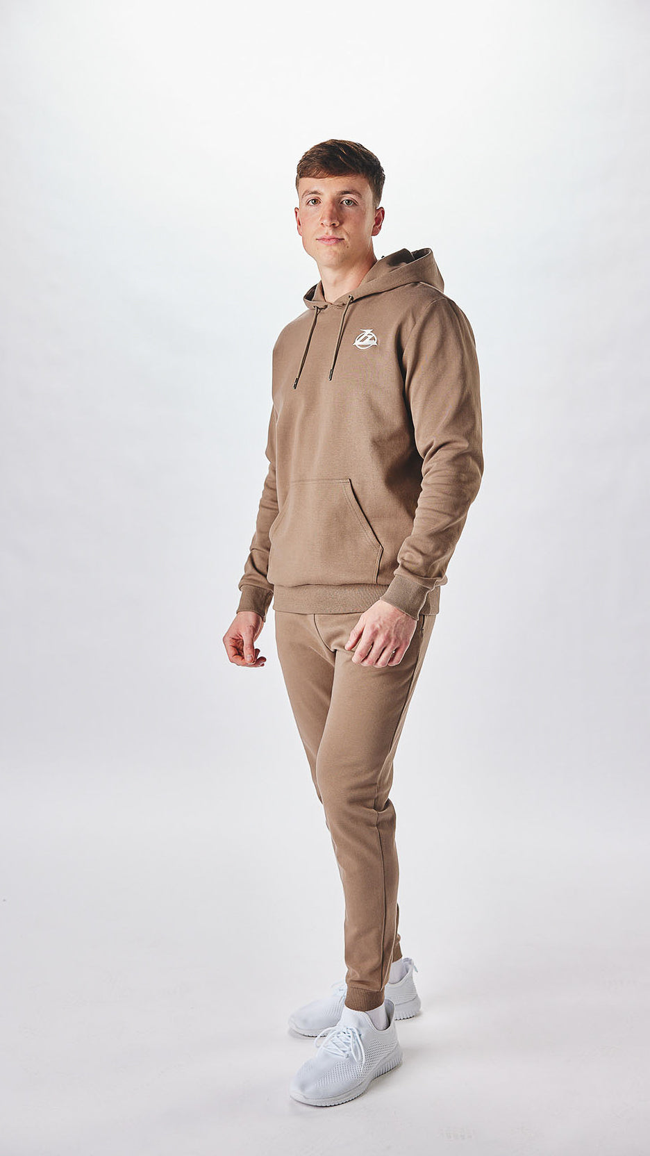 Brown Zz Essential Hoodie