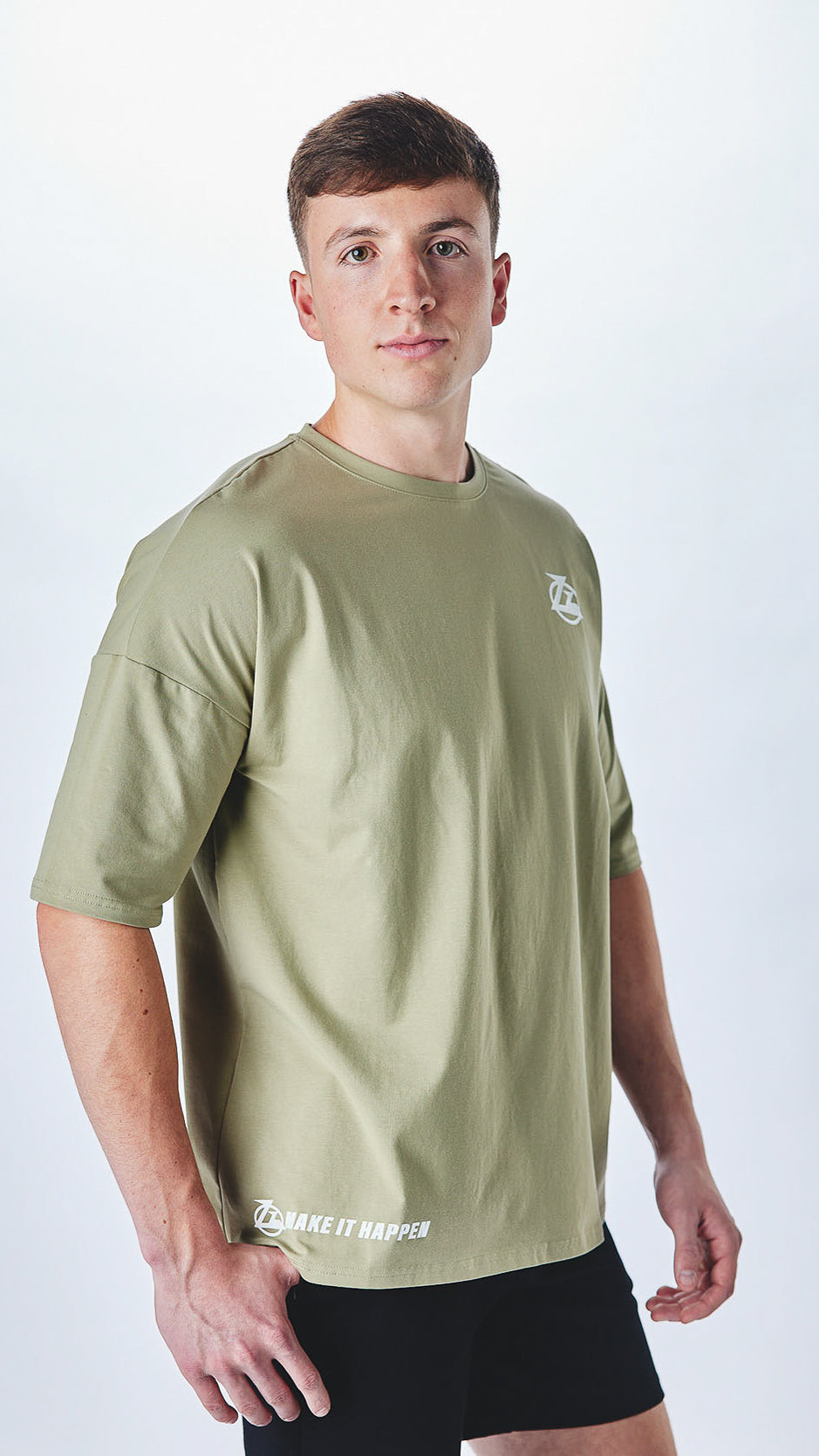 Green Zz Oversized T-Shirt