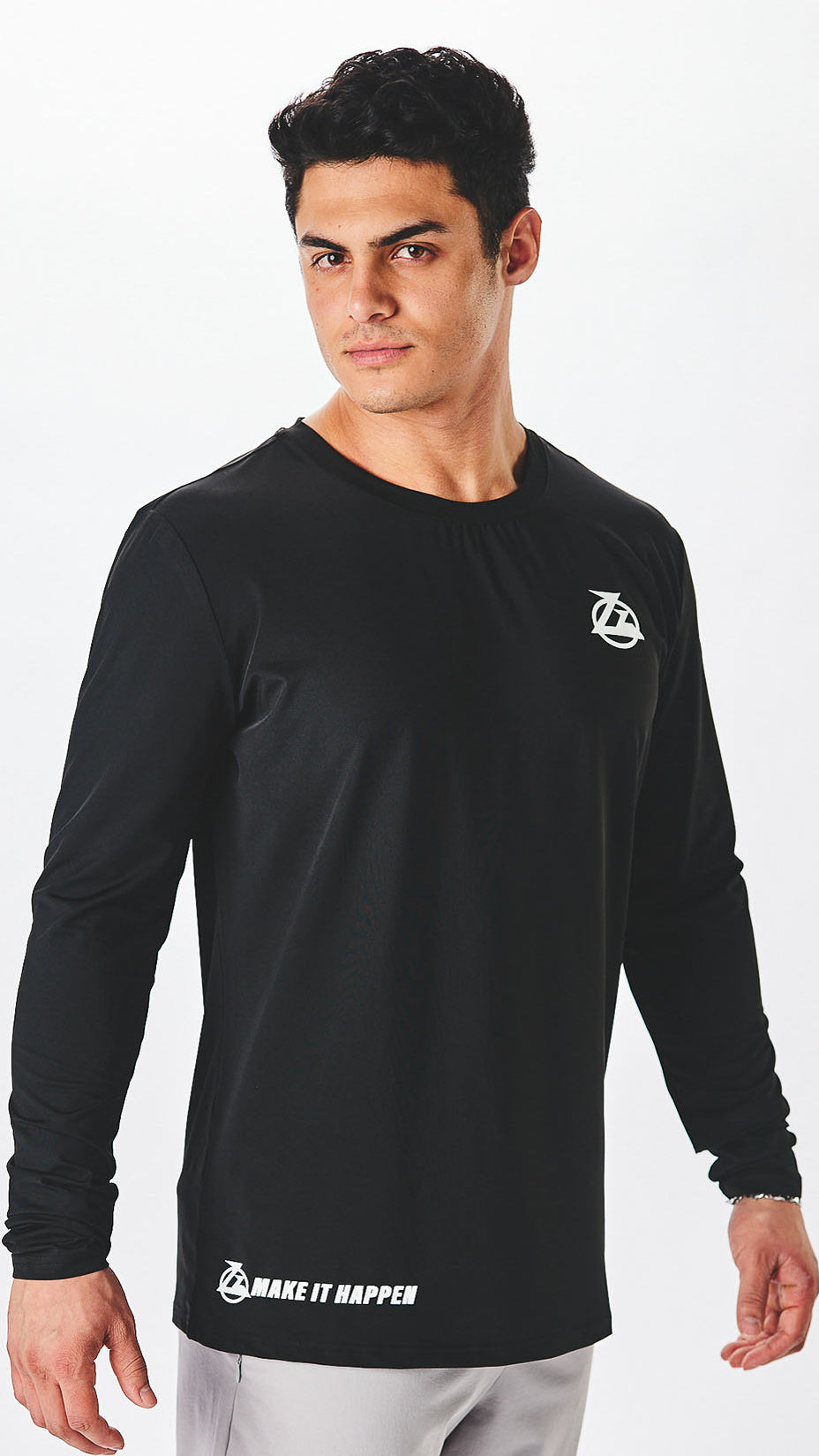 Black Zz Sport Long Sleeve