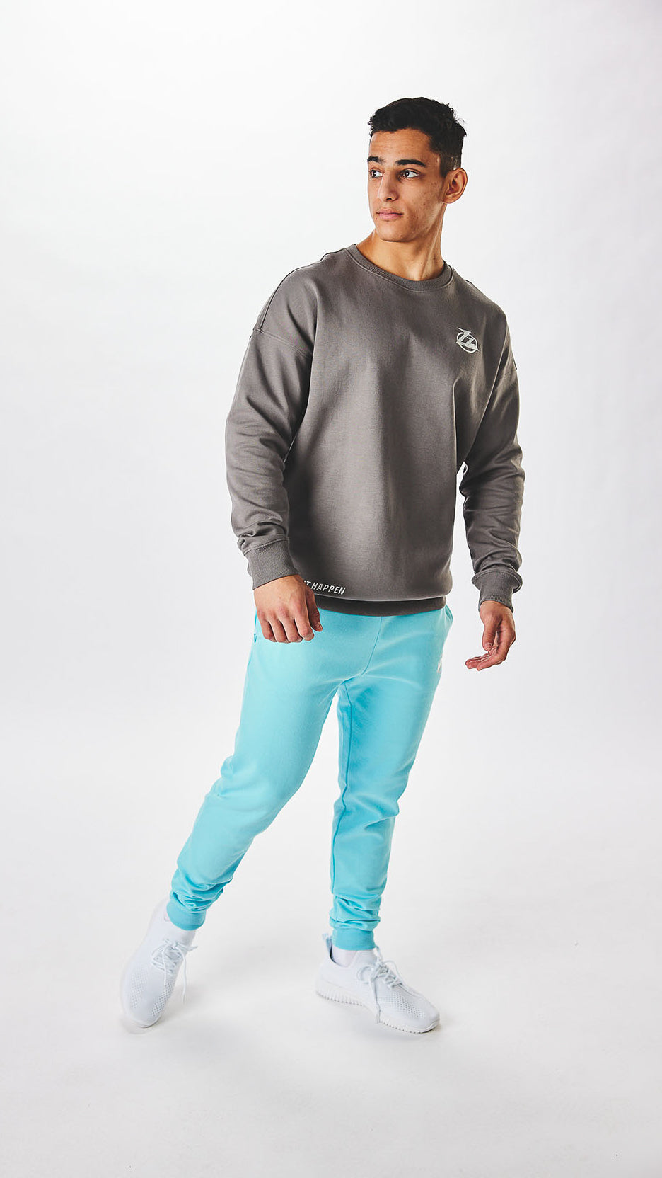 Charcoal Zz Essential Crewneck