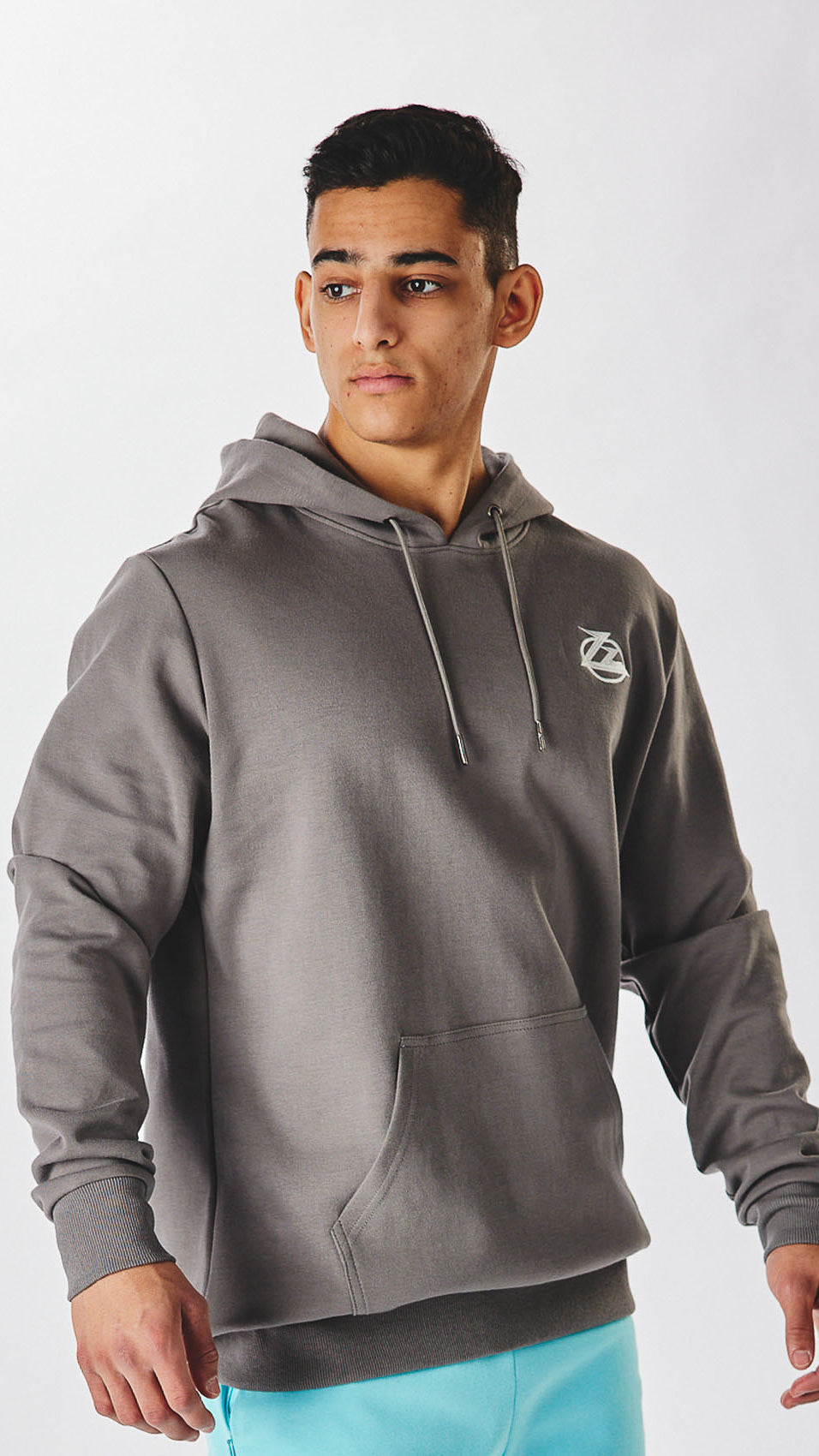 Charcoal Zz Essential Hoodie