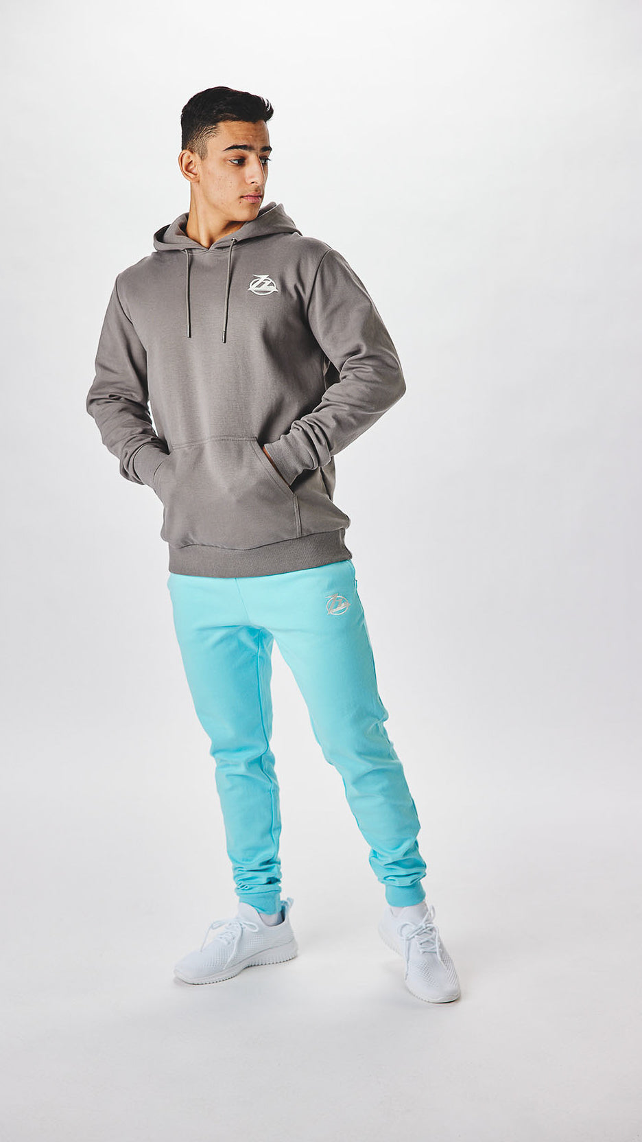 Charcoal Zz Essential Hoodie