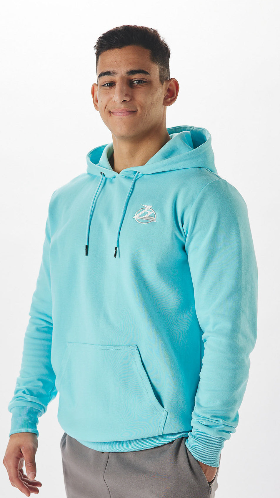 Teal Zz Essential Hoodie