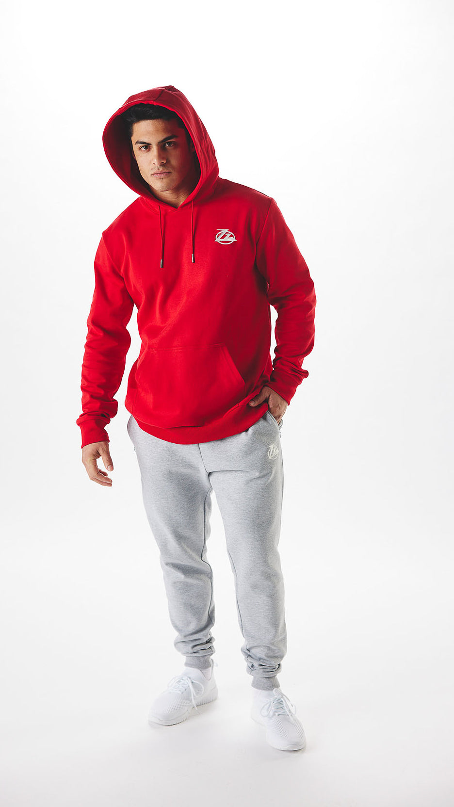 Red Zz Essential Hoodie